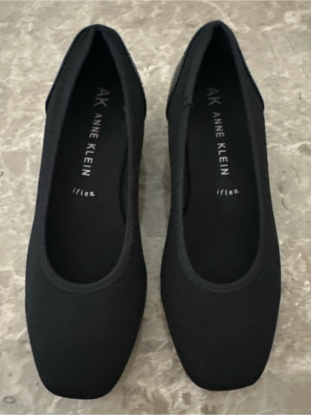 Anne Klein iFlex Women's Shoes Size 5.5 M Black Akmalani flats